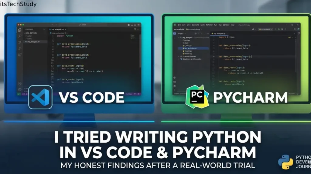 I Tried Writing Python in VS Code and PyCharm – Here’s What I Found