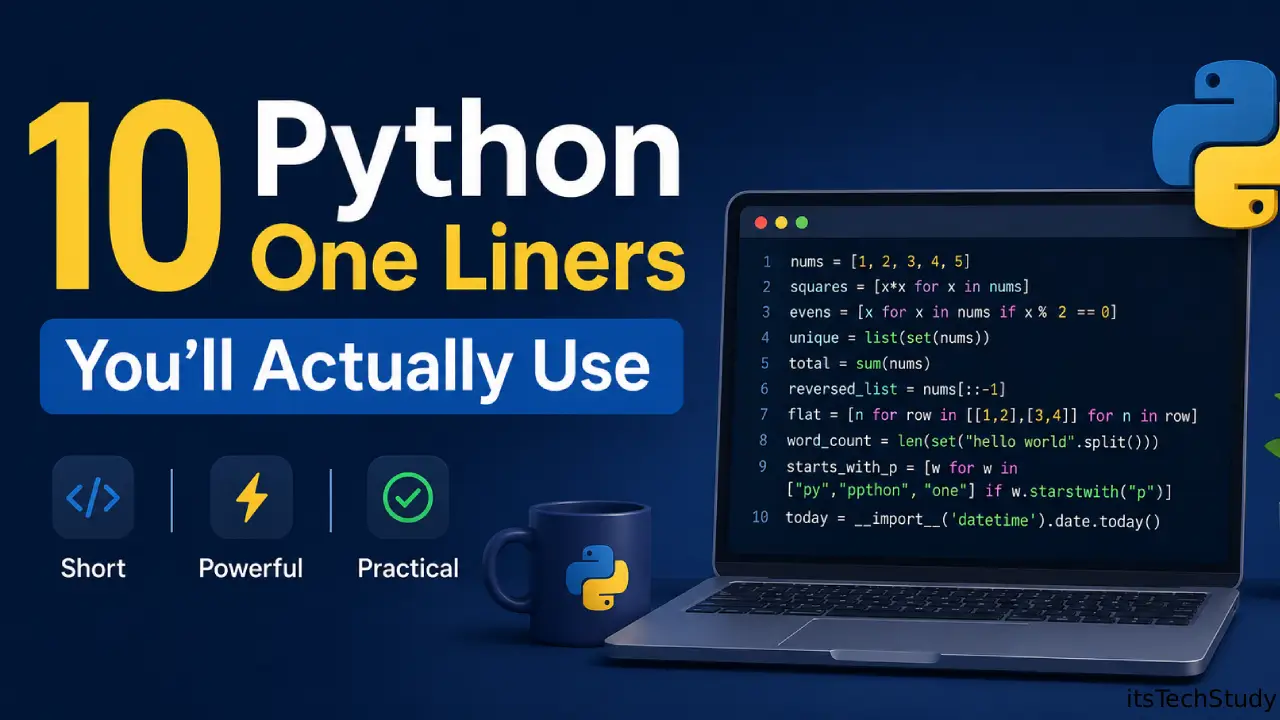 10 Python One-Liners You’ll Actually Use